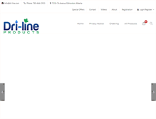 Tablet Screenshot of dri-line.com